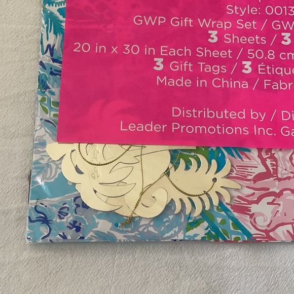 Lilly Pulitzer Holiday Nwt Lilly Pulitzer Gift Wrap Set Poshmark